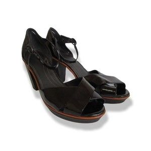 Camper Black Heels